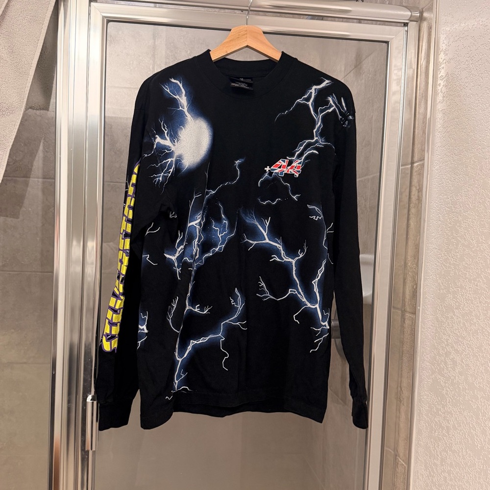 Lewis Hamilton +44 Lightning Long Sleeve Tee